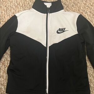 Nike Kids Two-Tone Black and White Jacket